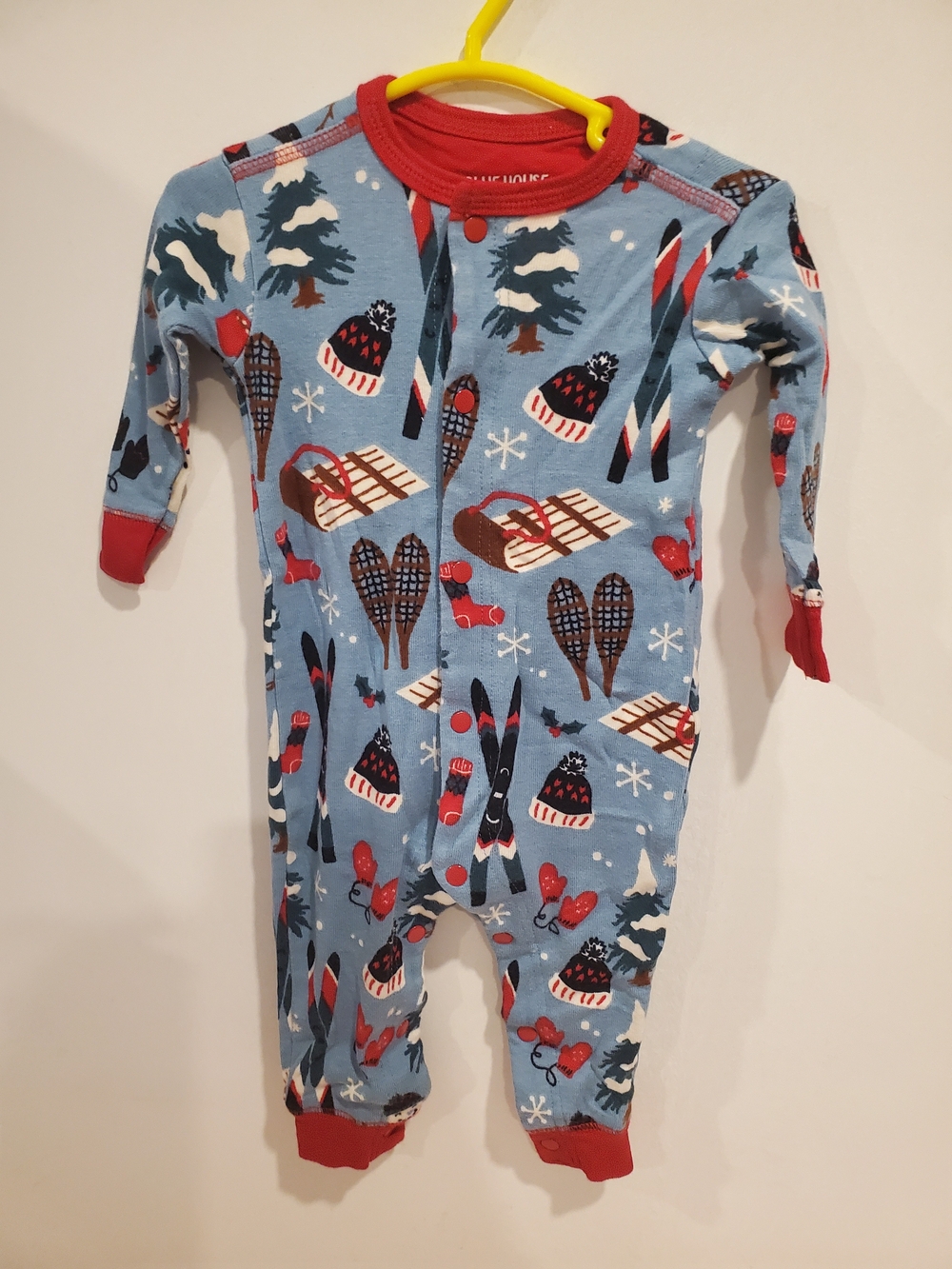 Little Blue House 3-6 Month Romper